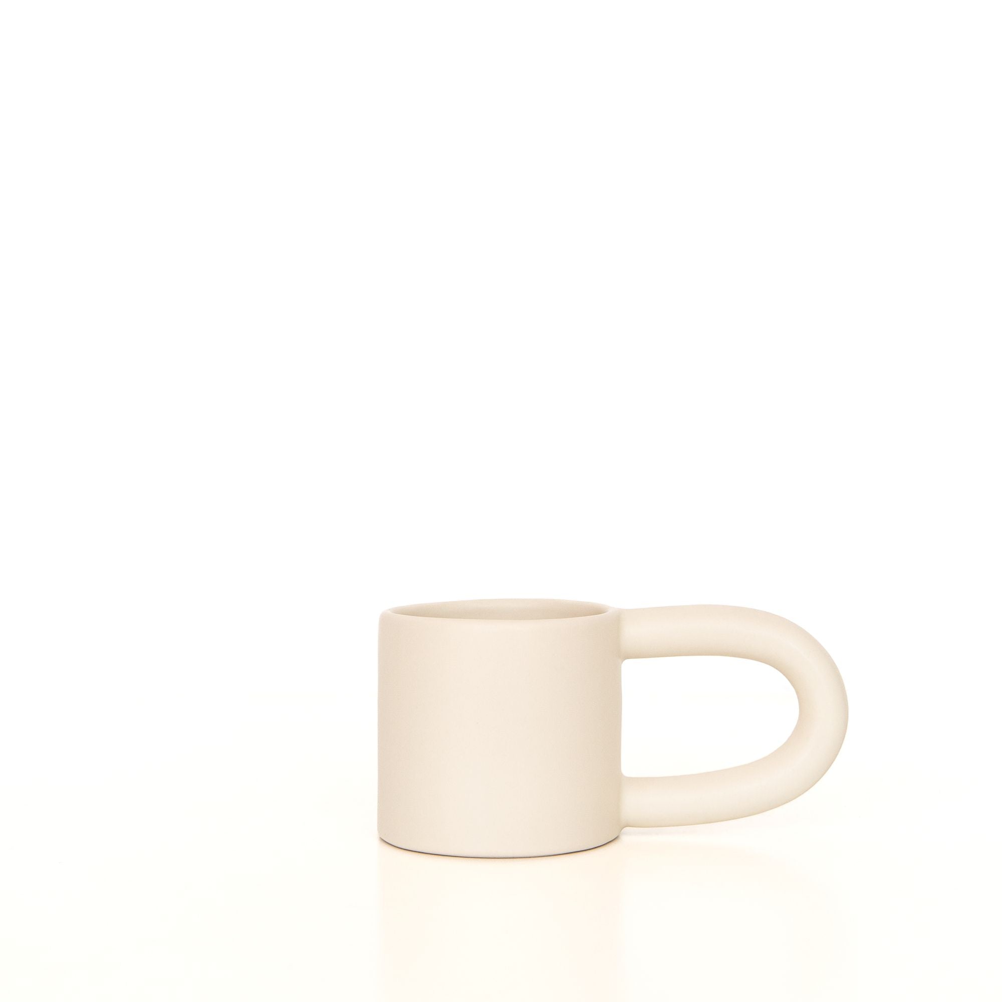 Short Mug in White, from Workaday Handmade