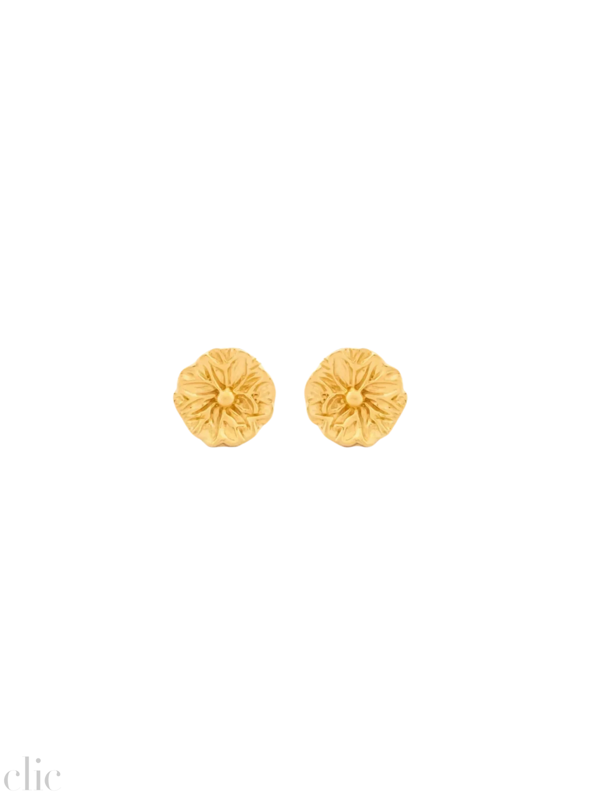 Small Stud Earrings in Gold Vermeil, from Carina Hardy