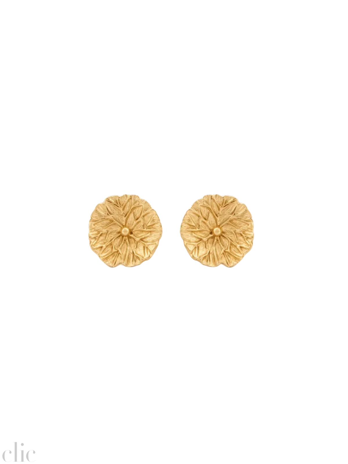 Large Studs in Gold Vermeil, from Carina Hardy