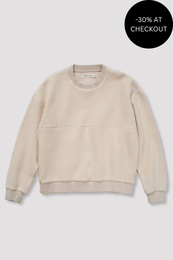 Brushed Terry Sweatshirt, from Micaela Greg