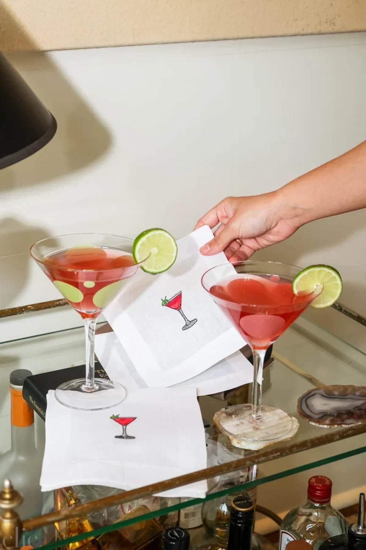 Cosmopolitan Cocktail Napkins