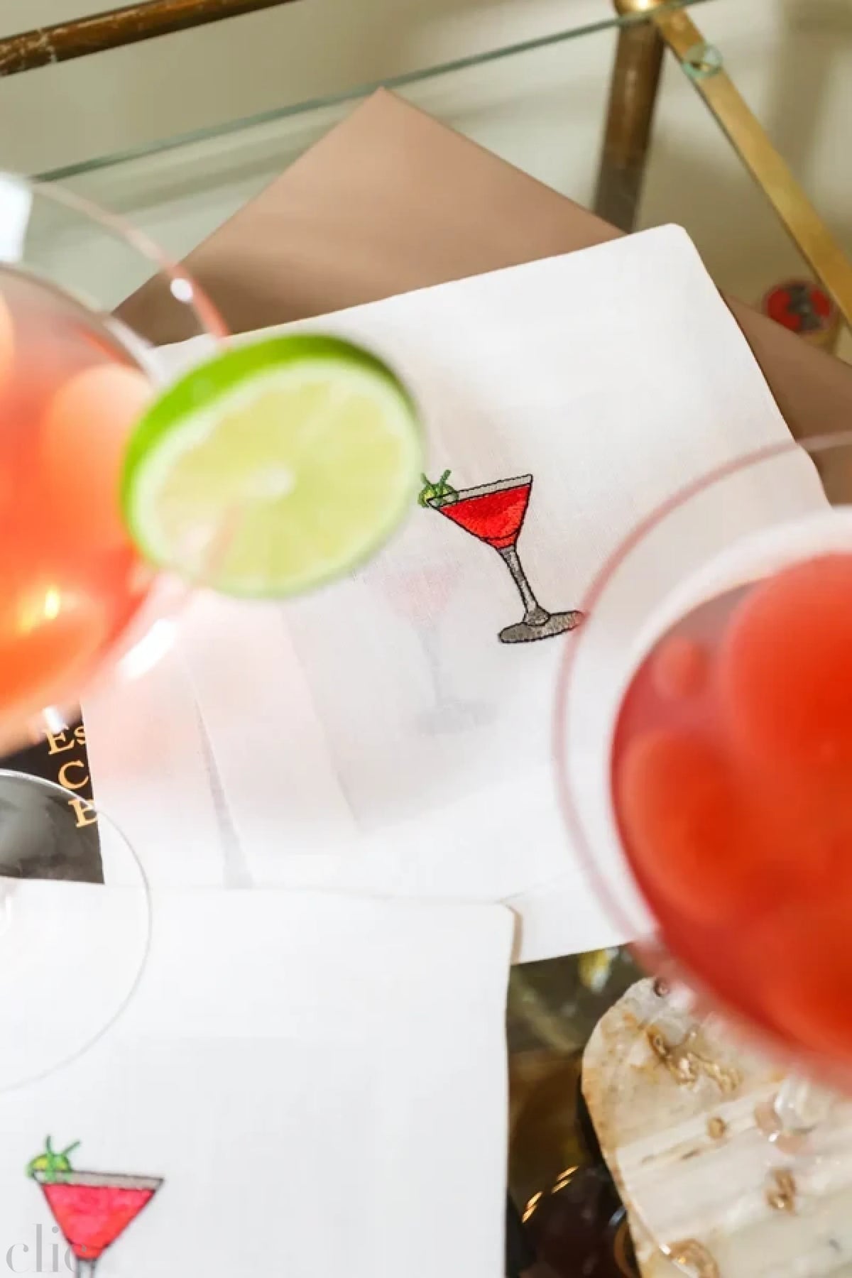 Cosmopolitan Cocktail Napkins