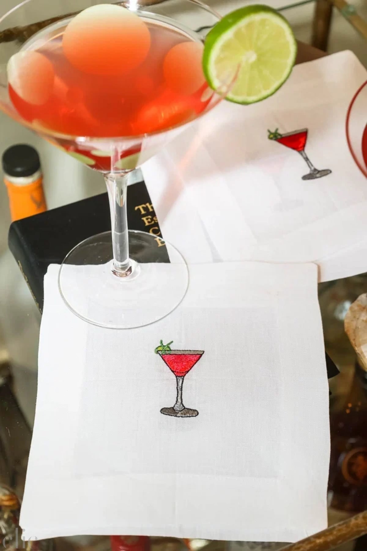 Cosmopolitan Cocktail Napkins