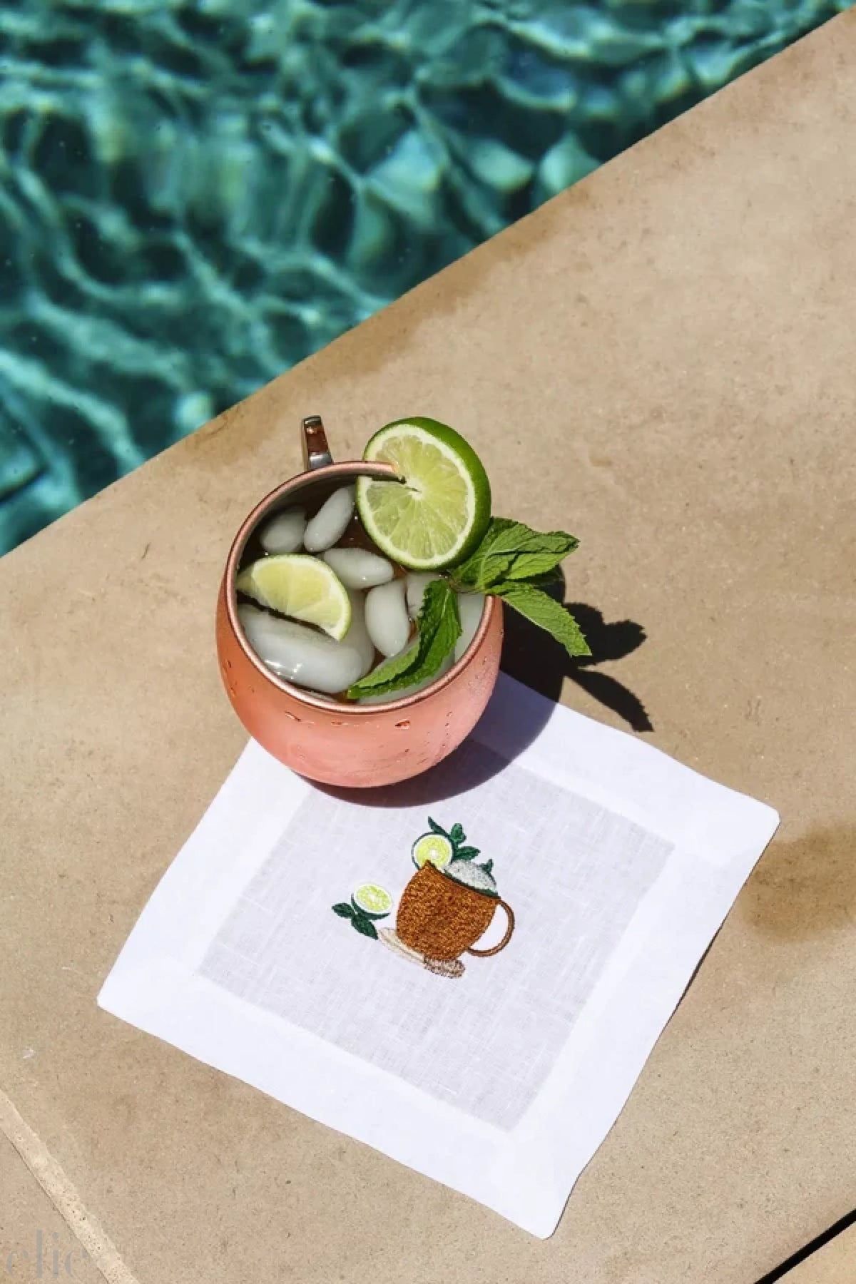 Moscow Mule Cocktail Napkins