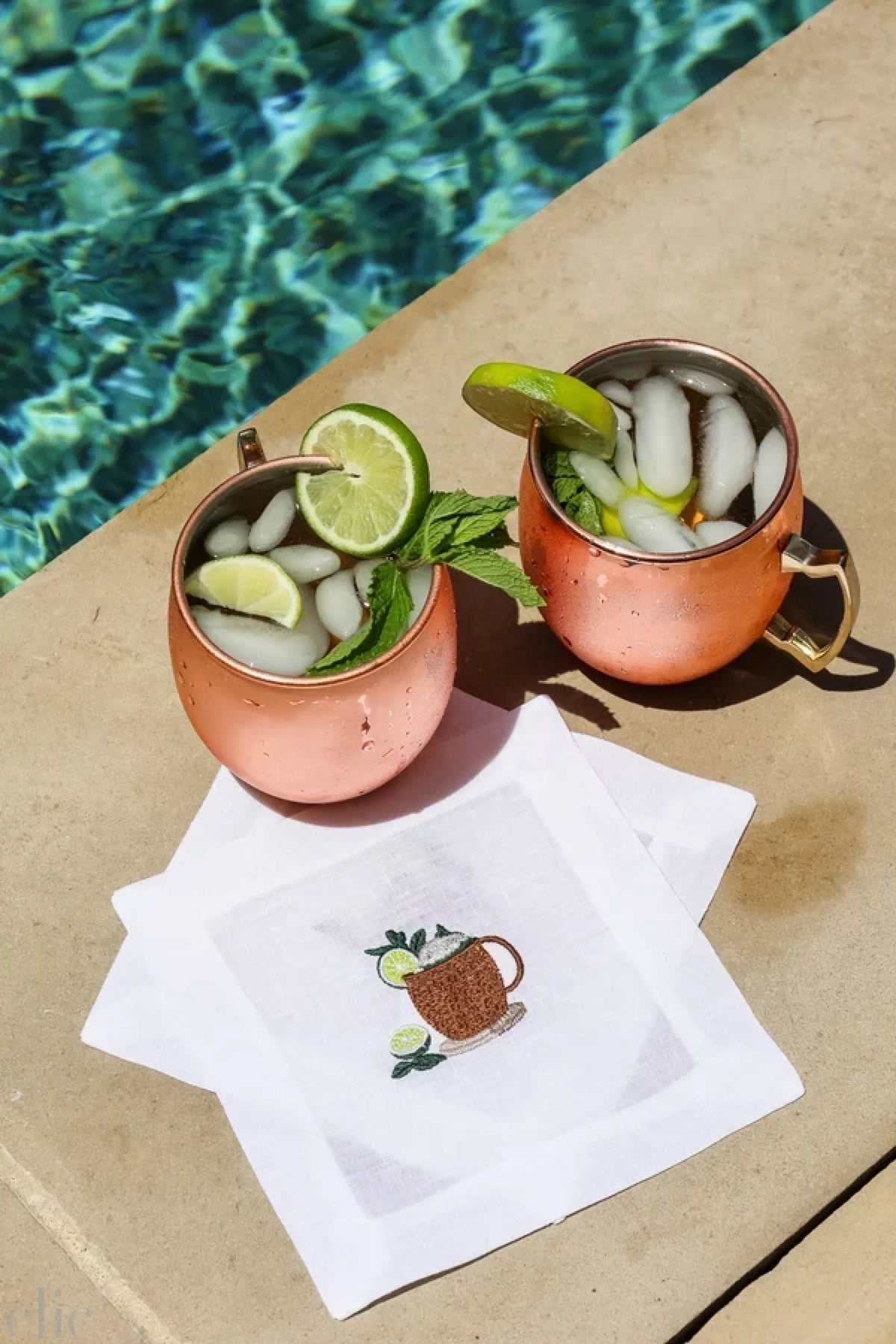 Moscow Mule Cocktail Napkins