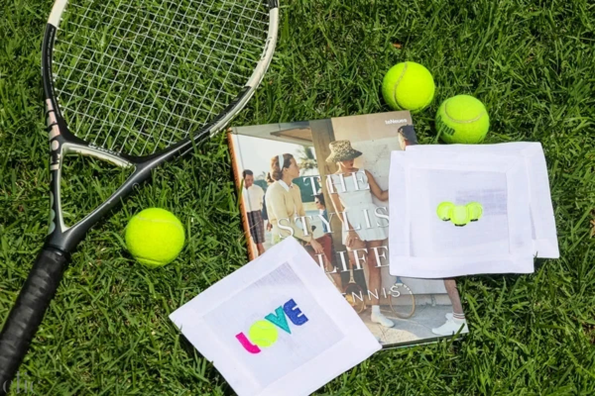 Tennis Cocktail Napkins