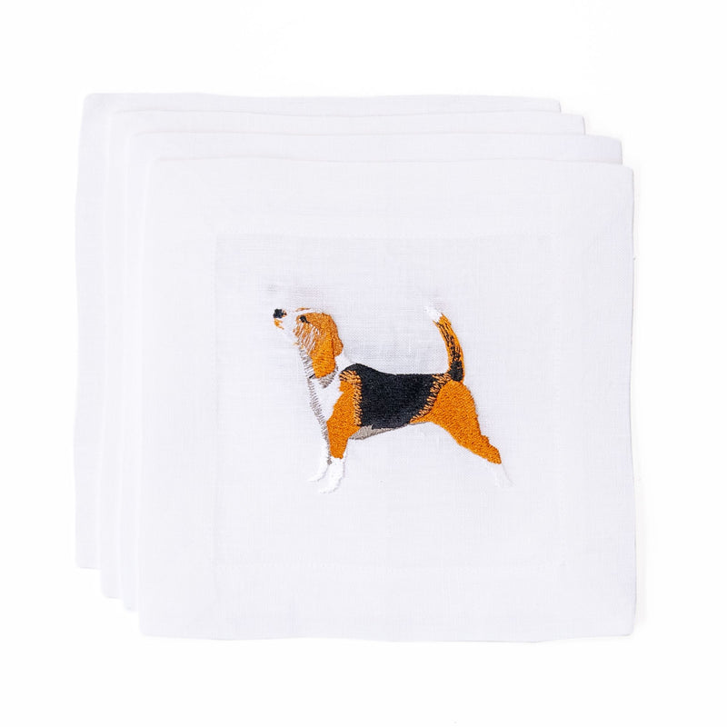 Beagle Cocktail Napkins, from Lettermade