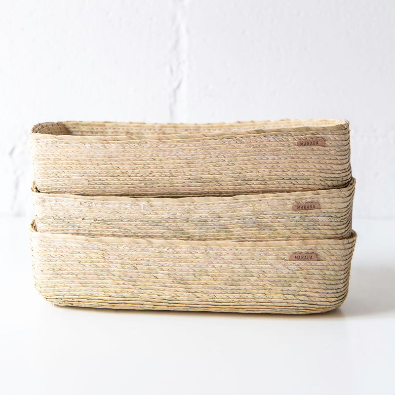 Rectangular Basket, from Makaua