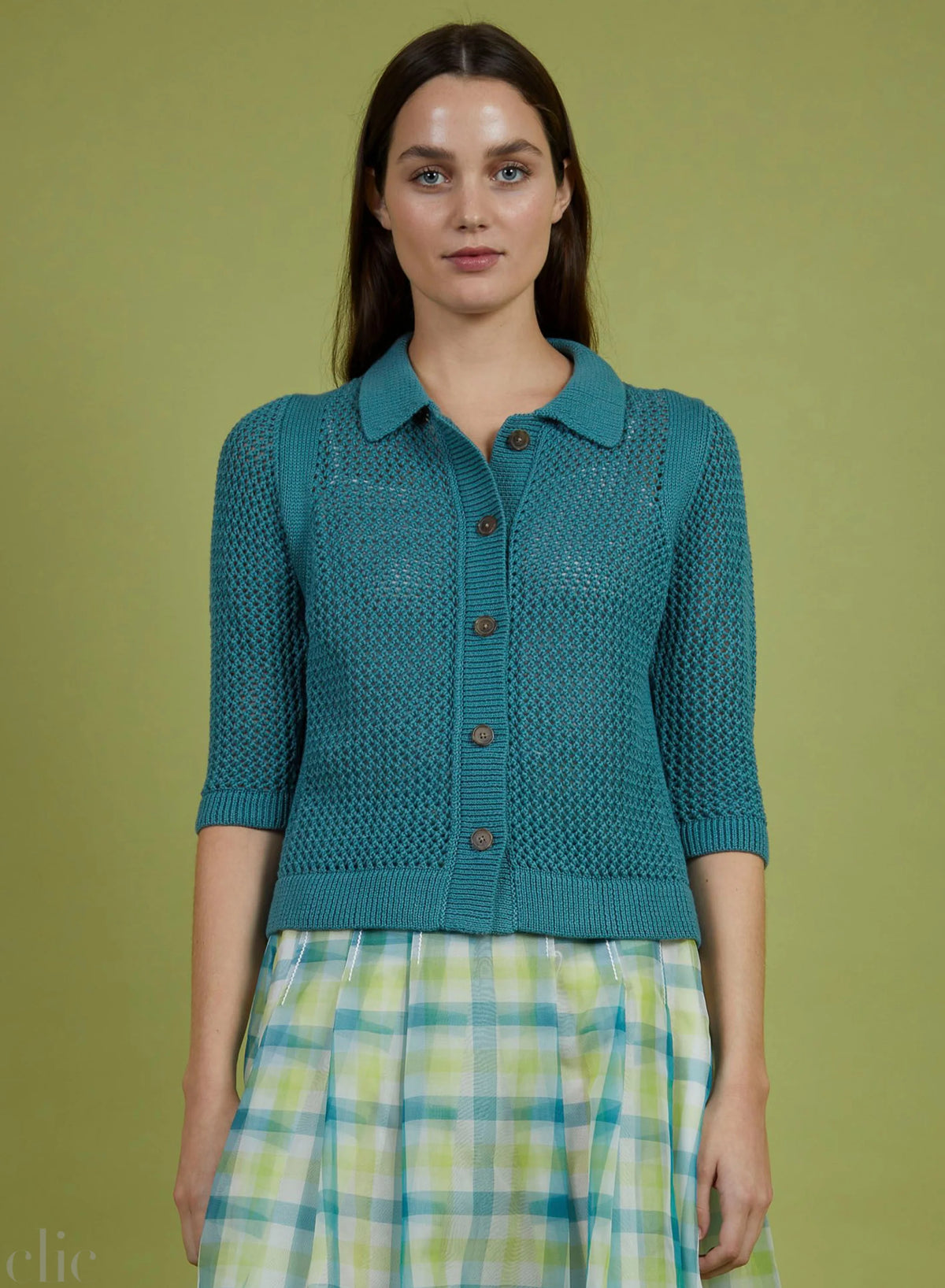 Rio Cardigan in Ocean, from Love Binetti