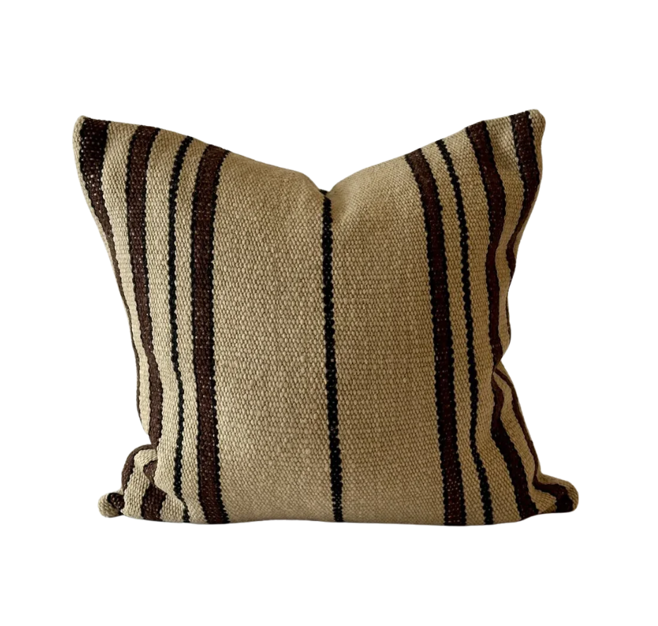 Makun Pillow Cover with Stripes, from Treko