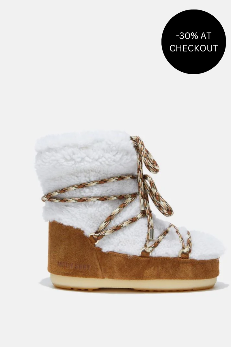 Light Low Shearling Boots, from Moon Boot