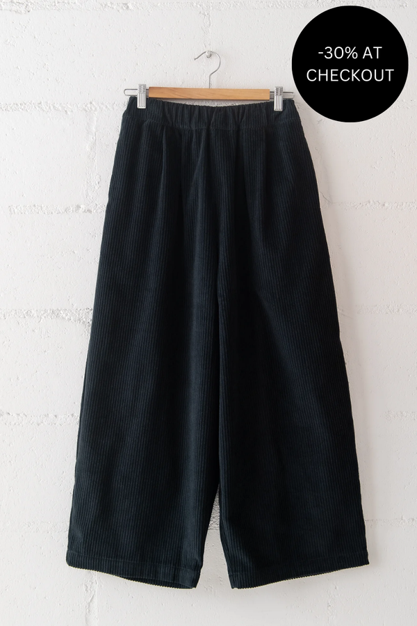 Corduroy Wide Pants, from Black Crane