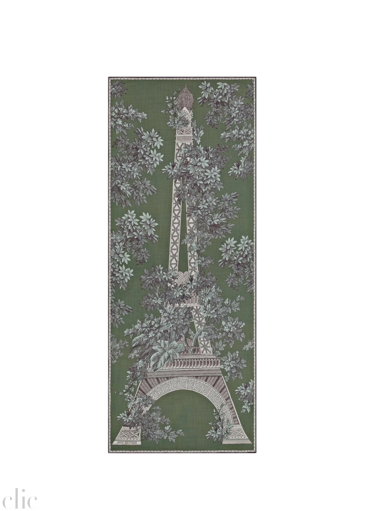 1889 Scarf in Khaki, from Inoui Editions