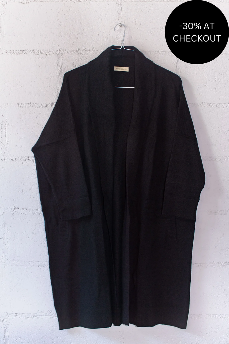 Long Yak Cardigan, from Weaves & Blends