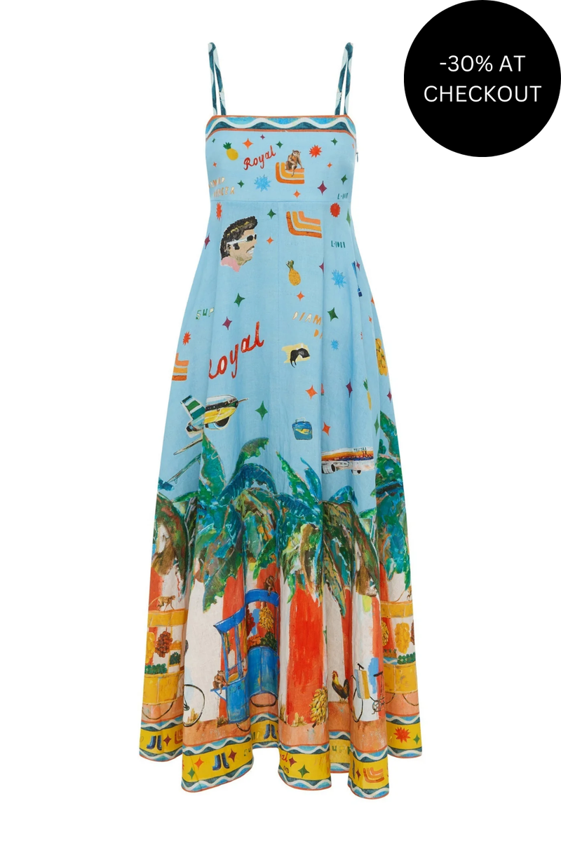 All Aboard Sundress, from Alemais