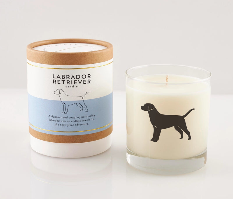 Labrador Retriever Dog Breed Soy Candle, from Scripted Fragrance