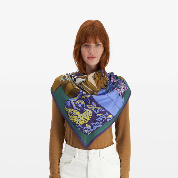 Square Atelier Scarf, from Inoui Editions