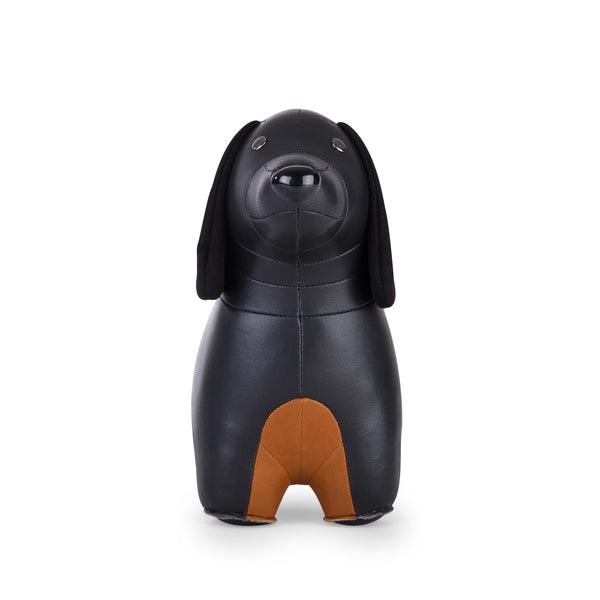Teckel Doorstop in Black, from Zunt