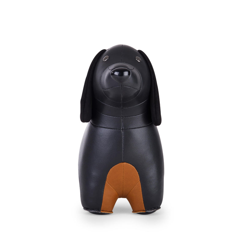 Teckel Doorstop in Black, from Zunt