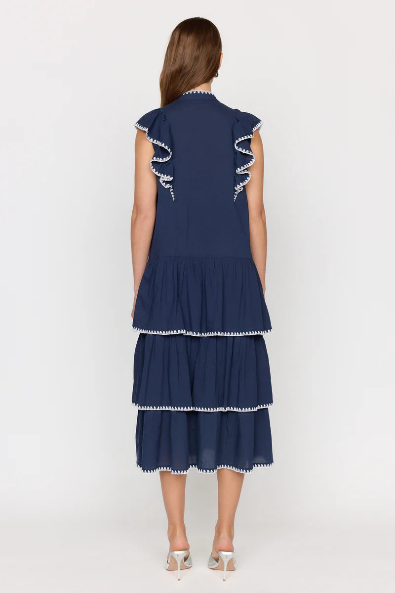 Greer Dress in Navy, from Christy Lynn