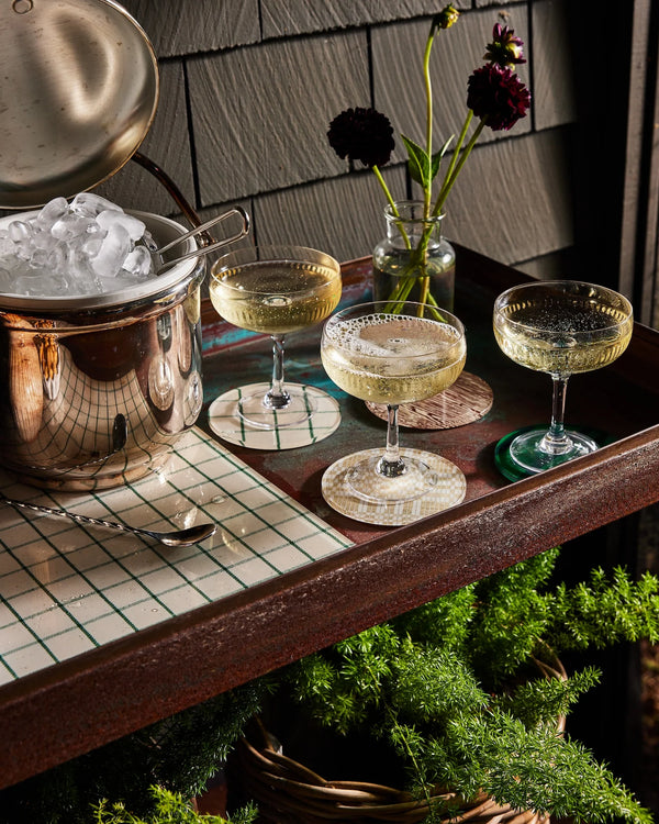Set of 4 Benedict Coasters, from Proper Table