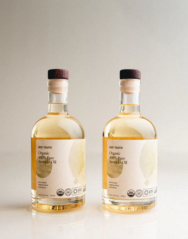 Organic 100% Pure Avocado Oil, from West Bourne