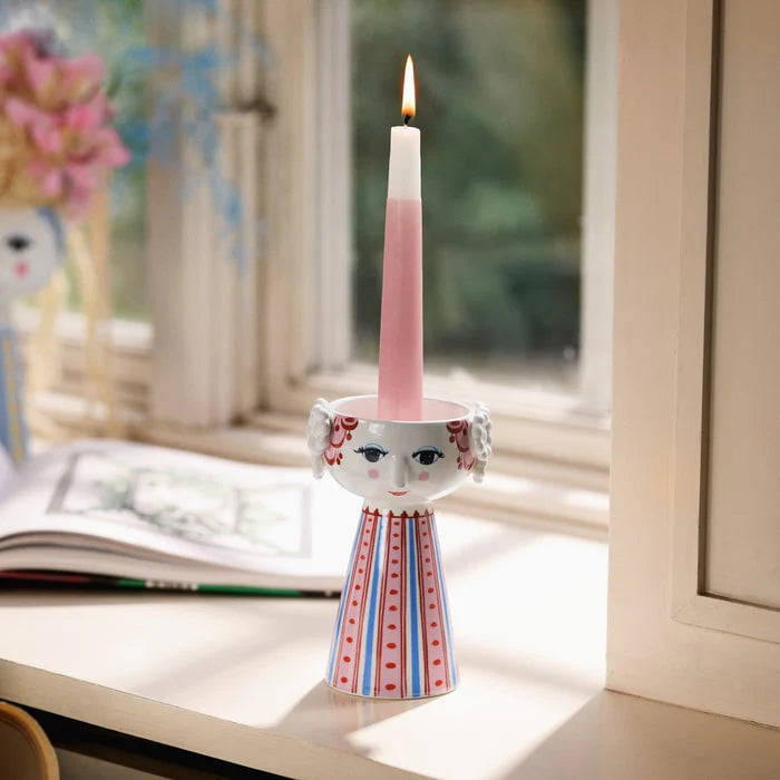 5.5" Bjørn Wiinblad Eva Candleholder, Rosendahl Design