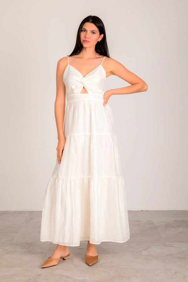 Aurora Dress in Ivory, from Lavender Brown
