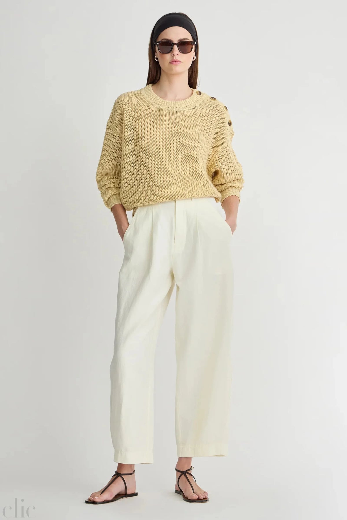 Weekend Crew in Straw, from Apiece Apart