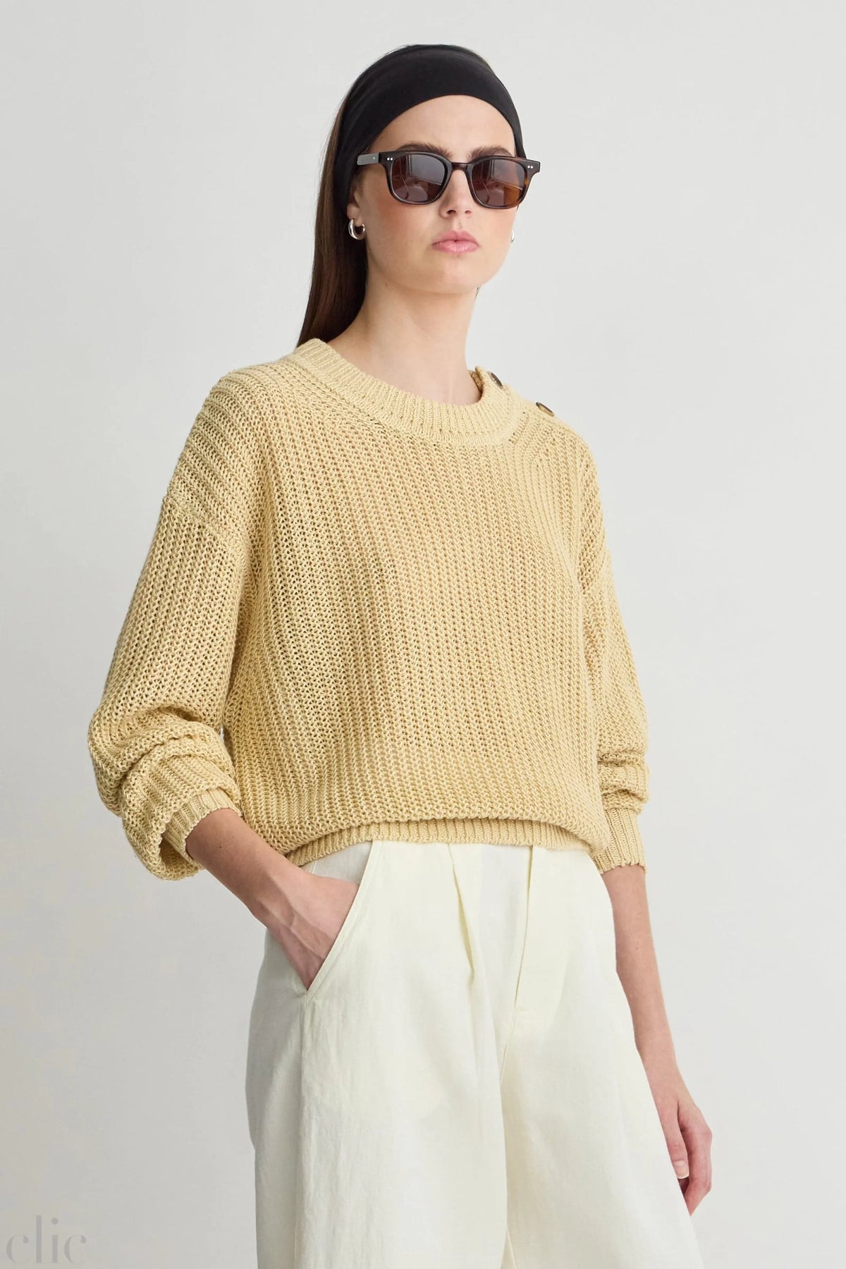 Weekend Crew in Straw, from Apiece Apart