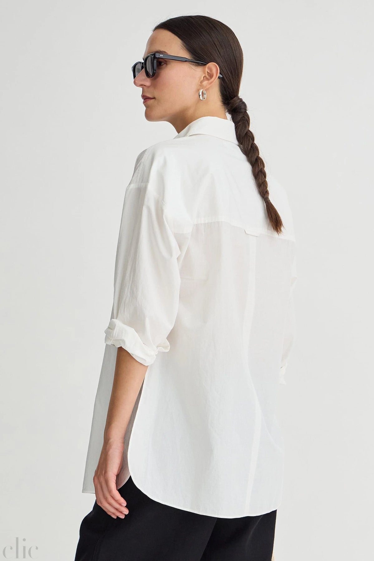 Isolde Button Down in Cream, from Apiece Apart