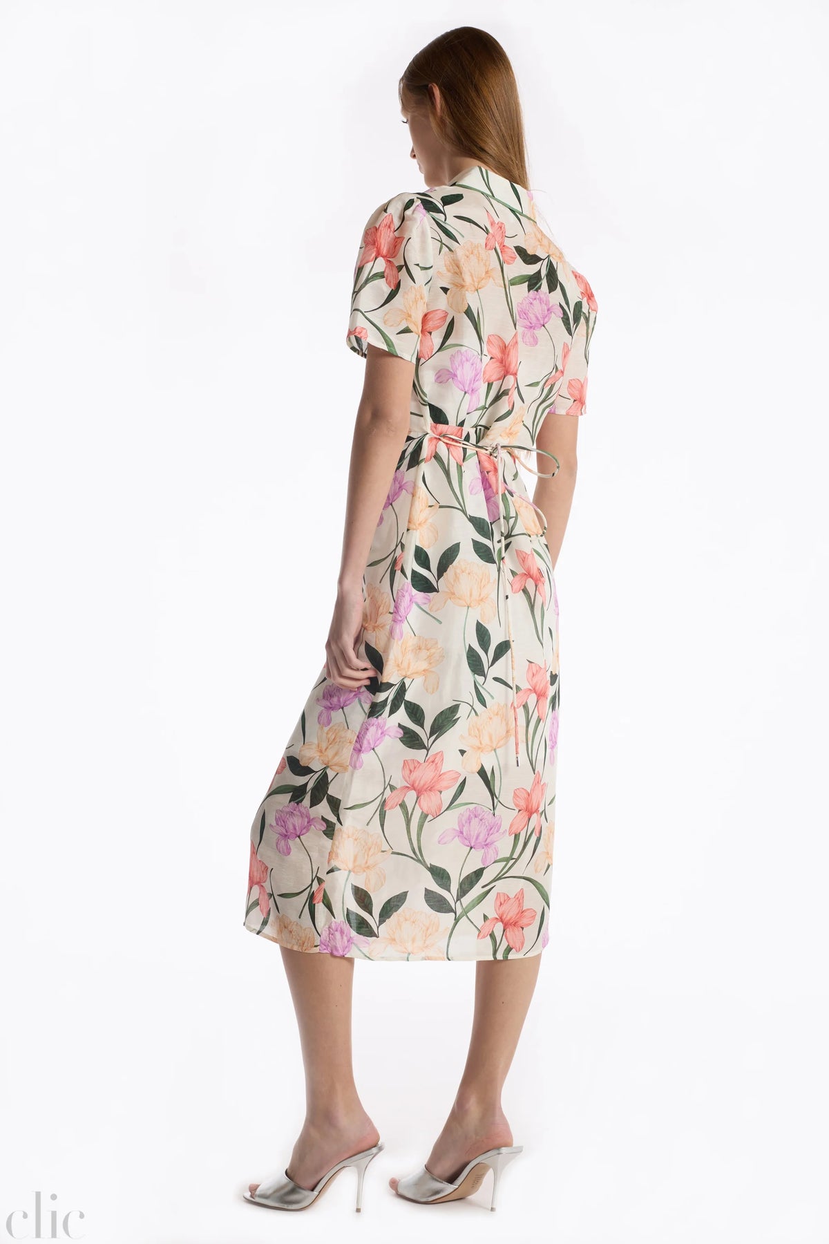 Cecile Dress in Jardin Ivory, from Christy Lynn