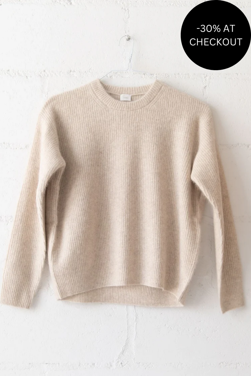 Raccoon fox crew neck pullover, from CT Plage