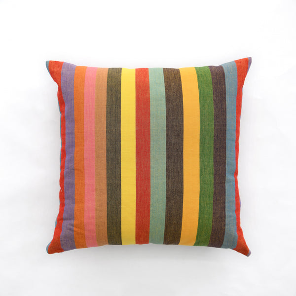 Pillow in Fiesta Stripe, from Garza Marfa