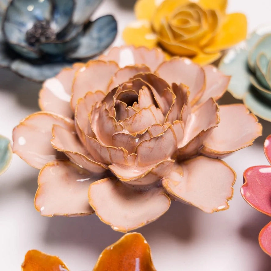 Camellia Flower in Rose Pink, from Chive
