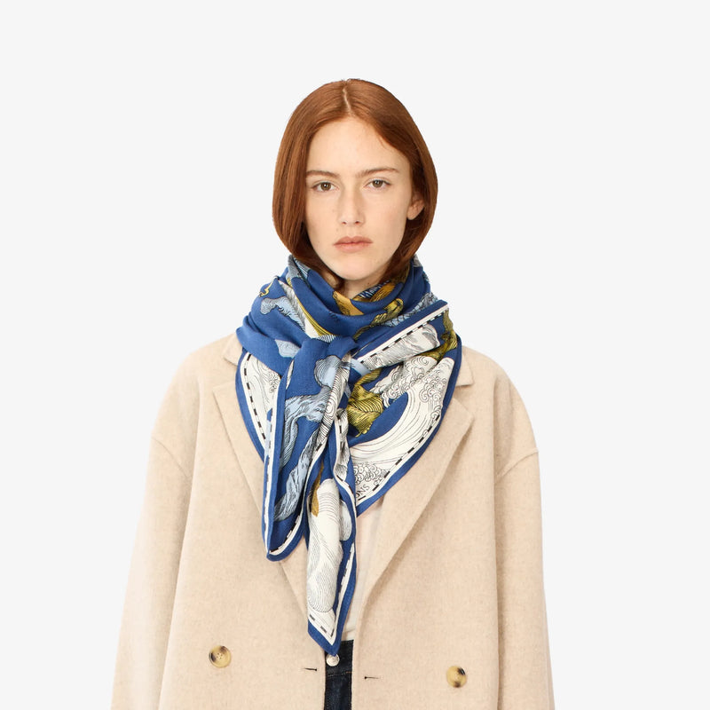 Carre Astrology Scarf, from Inoui Editions