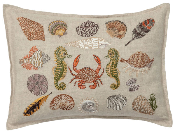Beach Walk Pillow, from Coral & Tusk