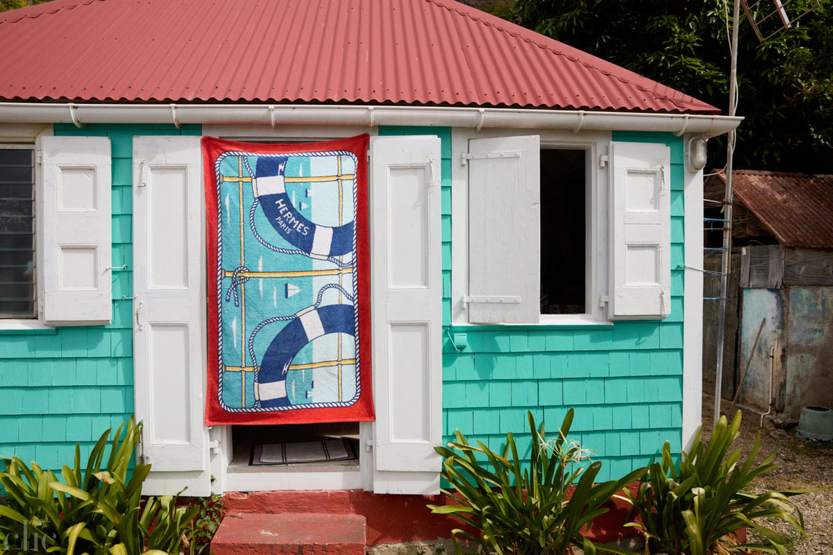 Rue Saint-Louis, Corossol, Saint Barthélemy, 2023 by Tierney Gearon