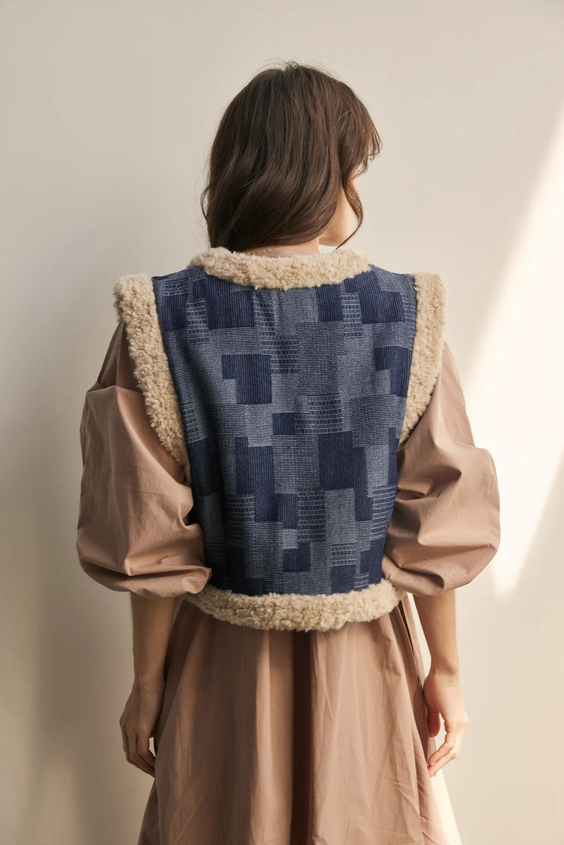 Fur Trim Vest, from Amente