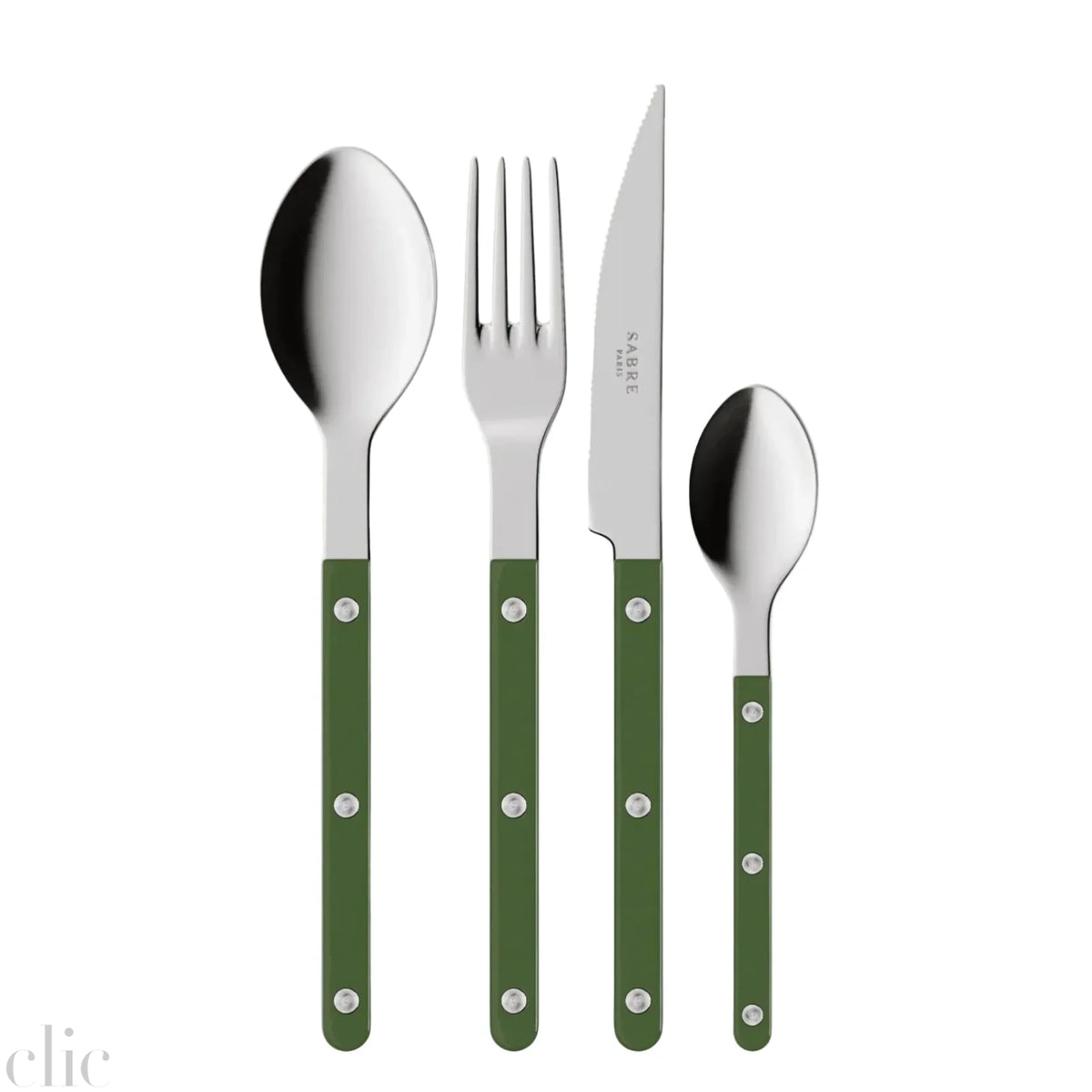 4 Piece Bistrot Set in Green, from Sabre