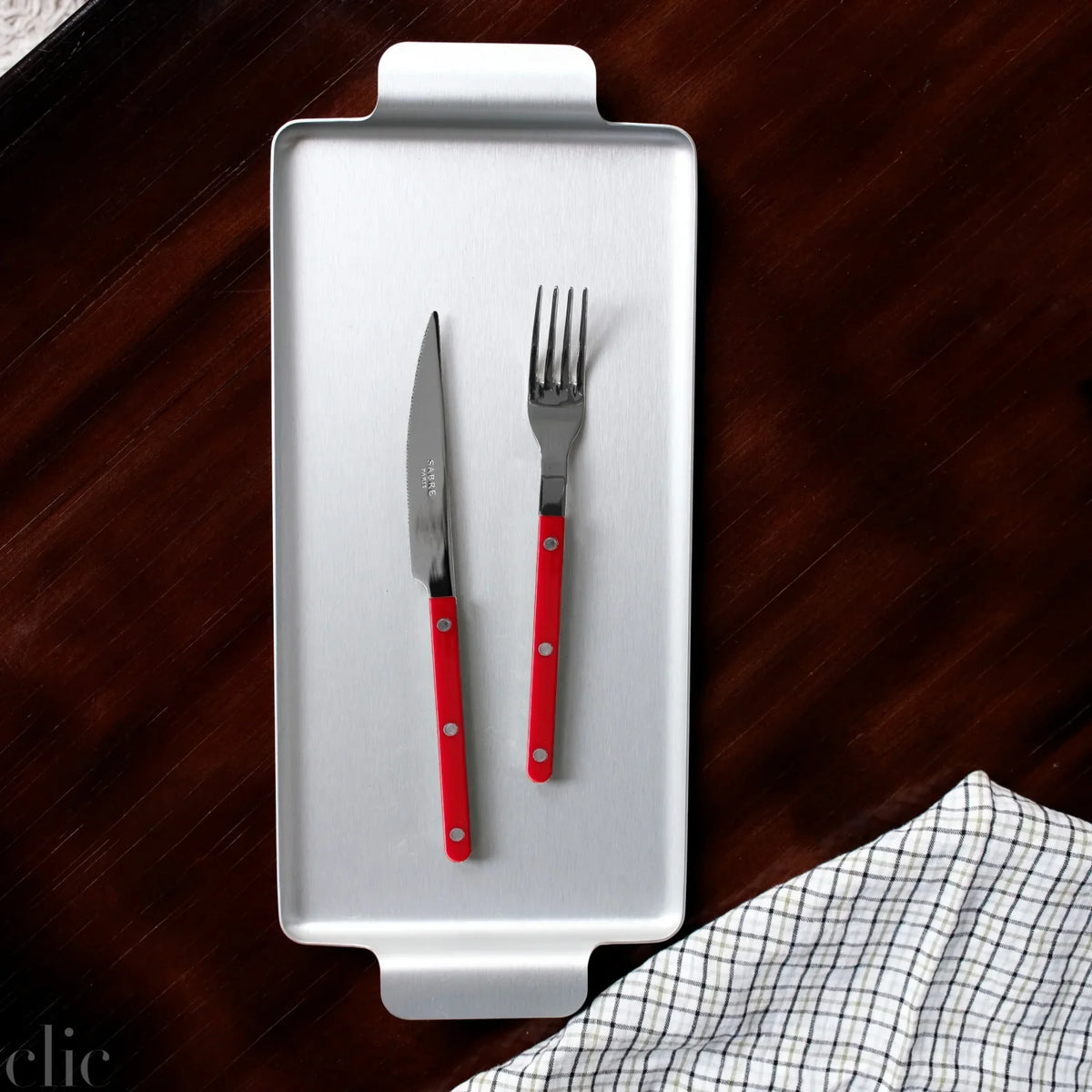 4 Piece Bistrot Set in Red, from Sabre