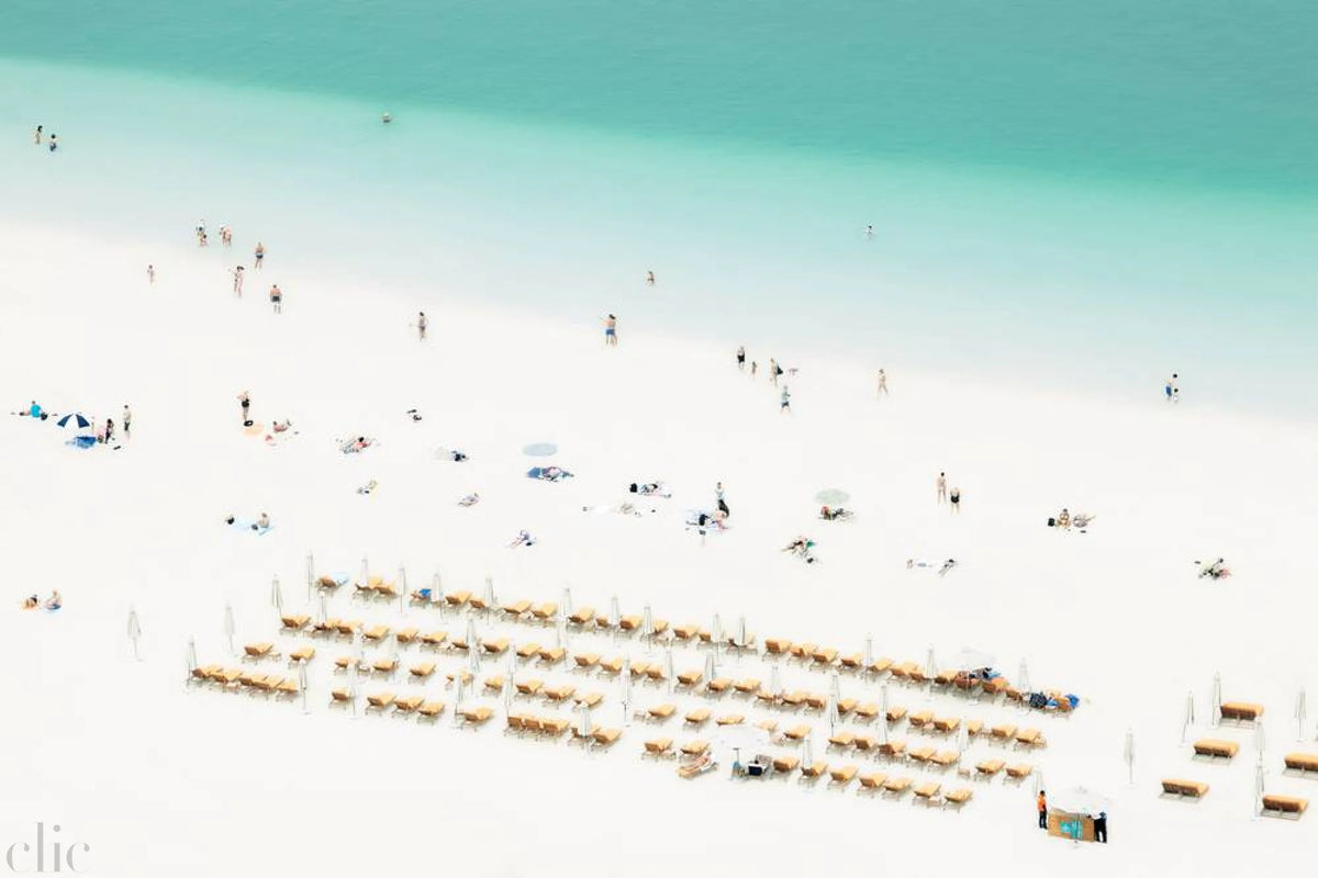 Yellow Chair, Indian Ocean by Stephane Dessaint