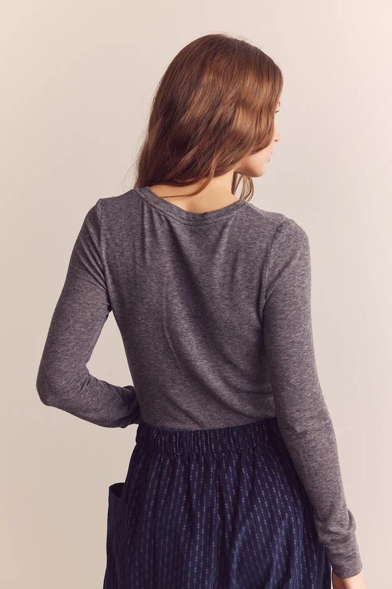 Wool Blend Light Weight Knit Top, from Amente