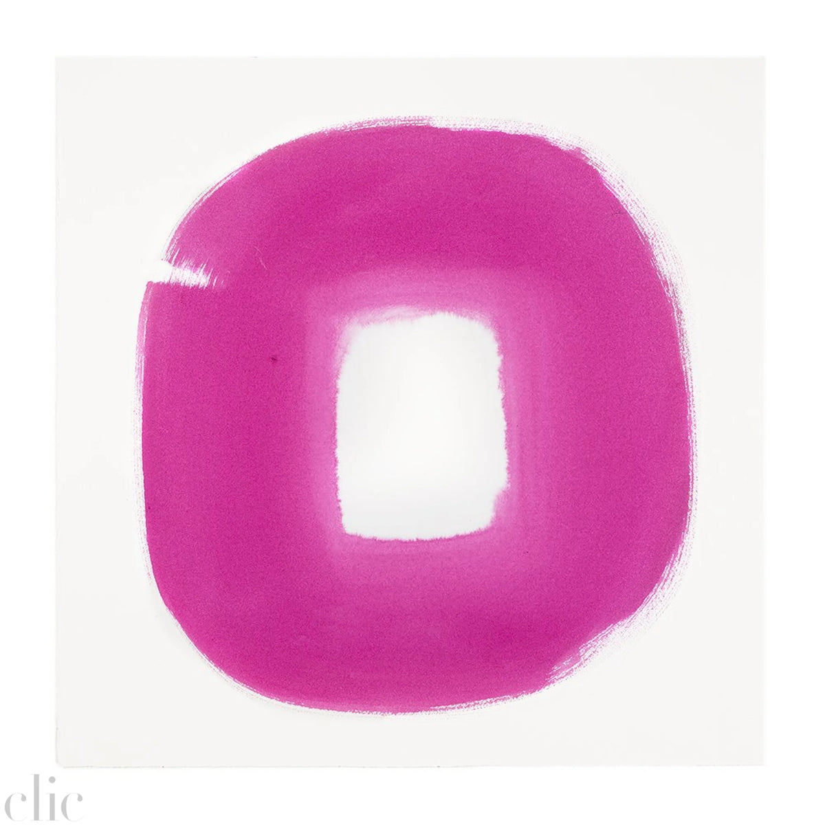 Aperture in Megan Pink VII, 21x21 by Veronique Gambier
