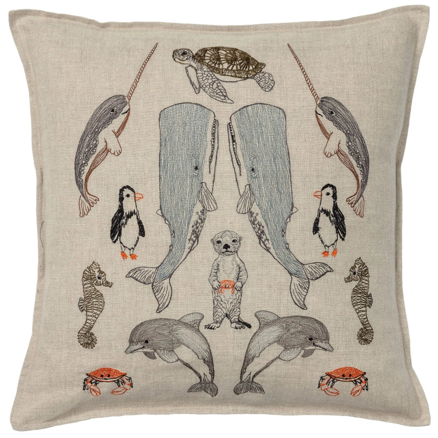 Sea Friends Pillow, from Coral & Tusk