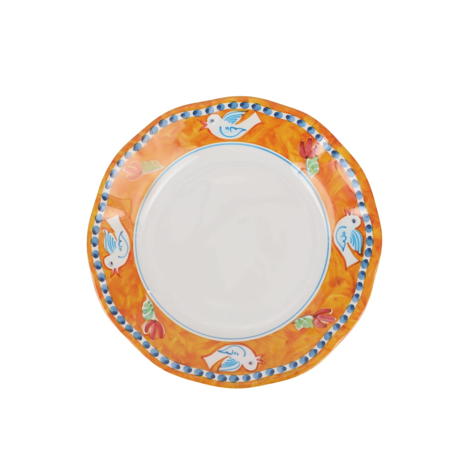 Uccello Salad Plate, from Vietri