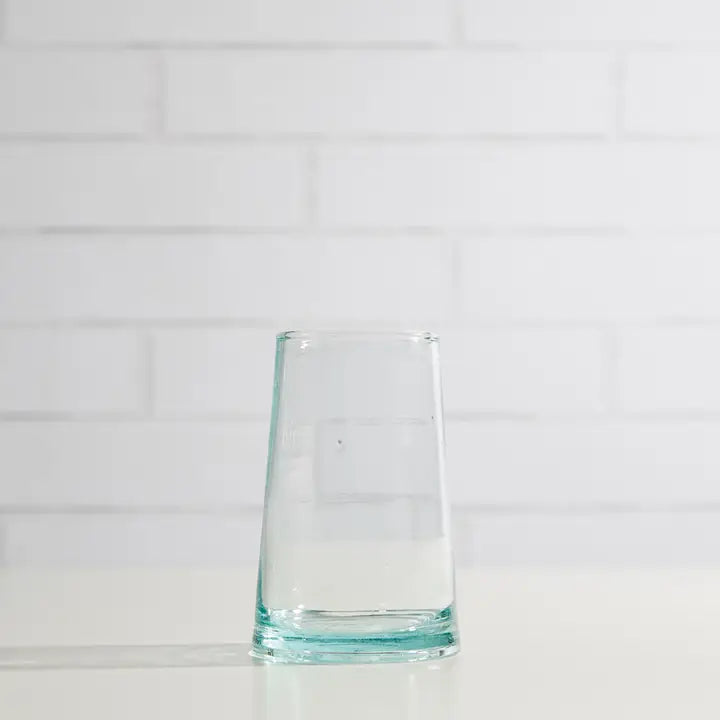 Moroccan Cone Glassware in Clear, from Verve Culture