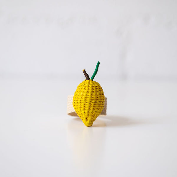 Lemon Napkin Ring, from Coro Cora