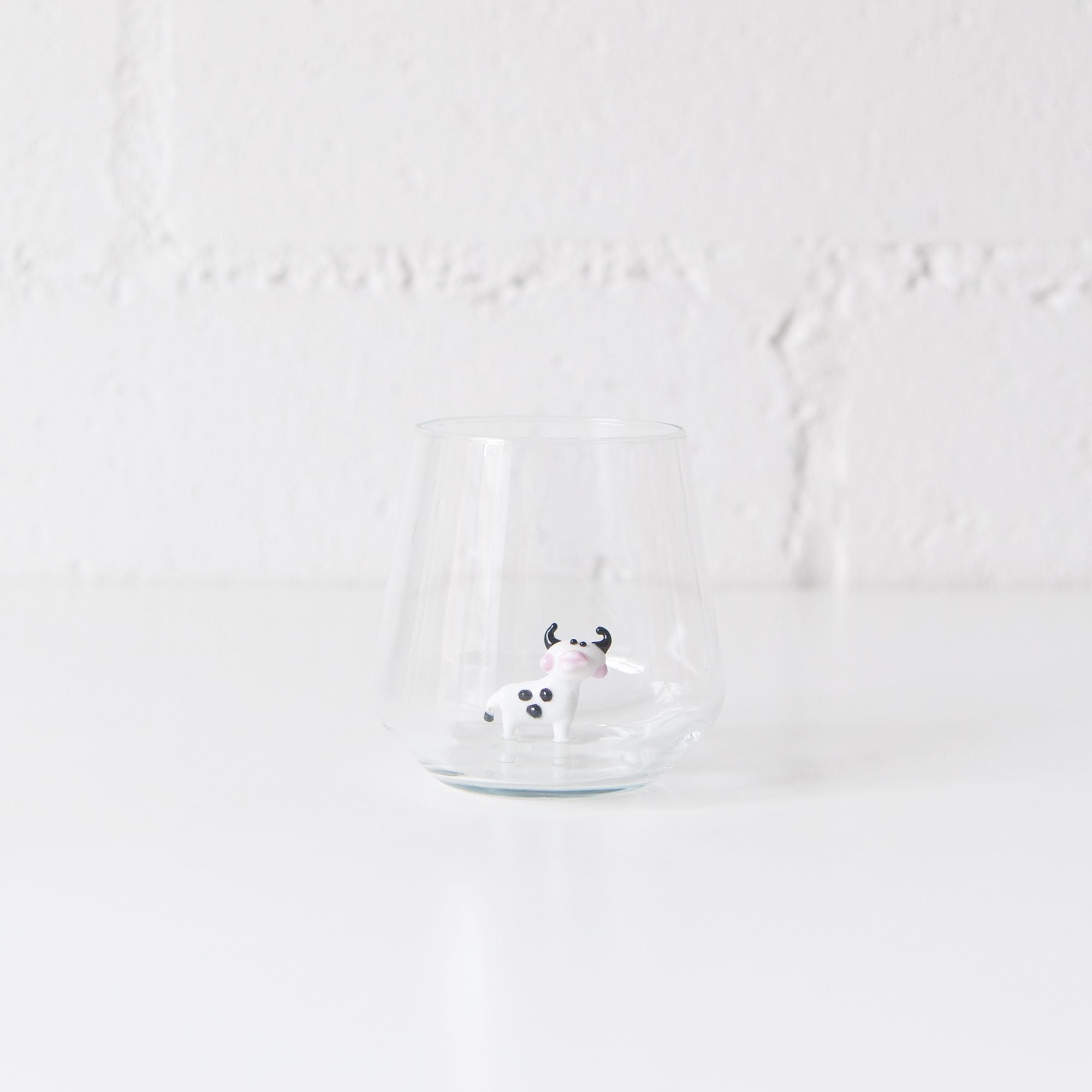 Cow Drinking Glass, from Minizoo