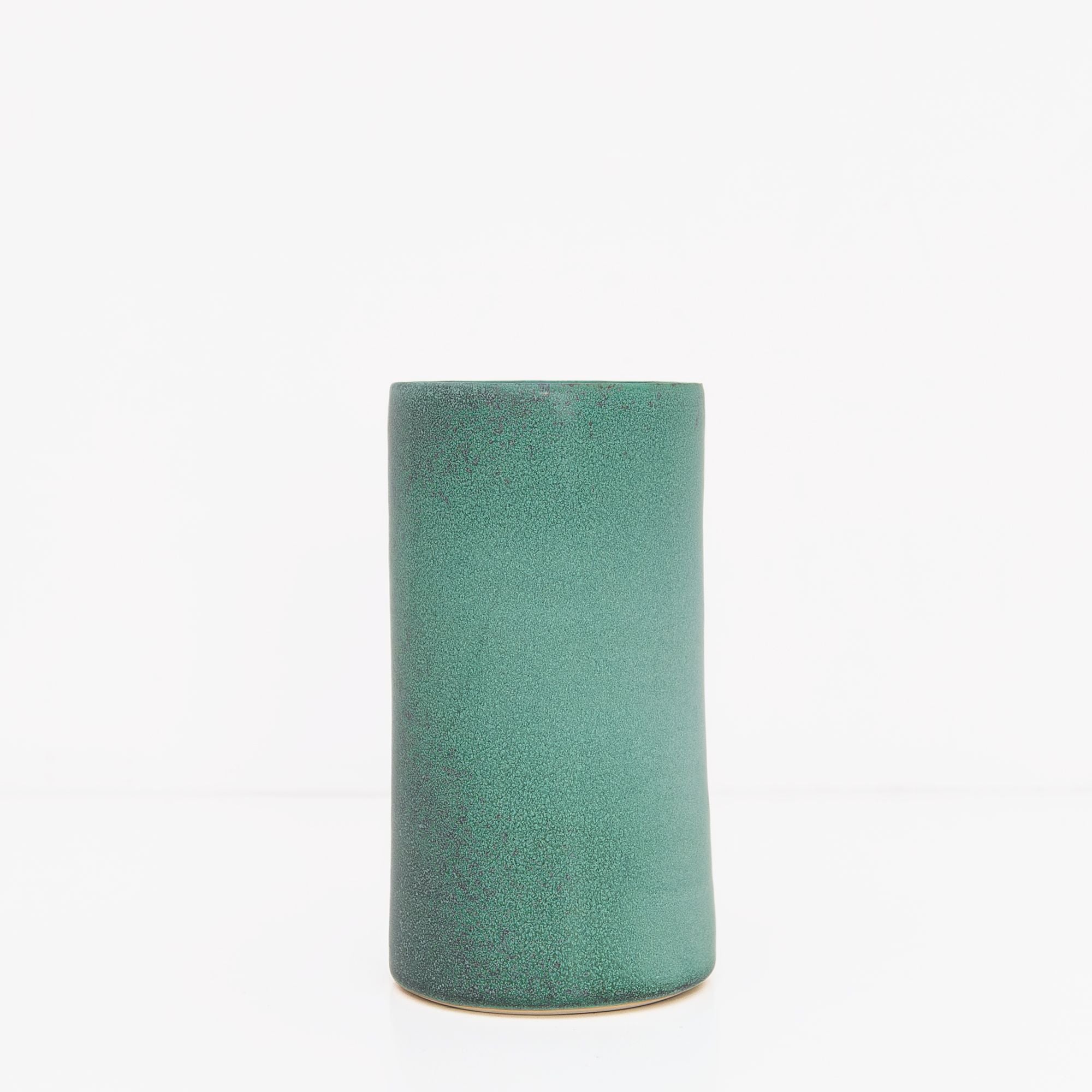 Small Slim Cylinder in Turquoise, from Tracie Hervy